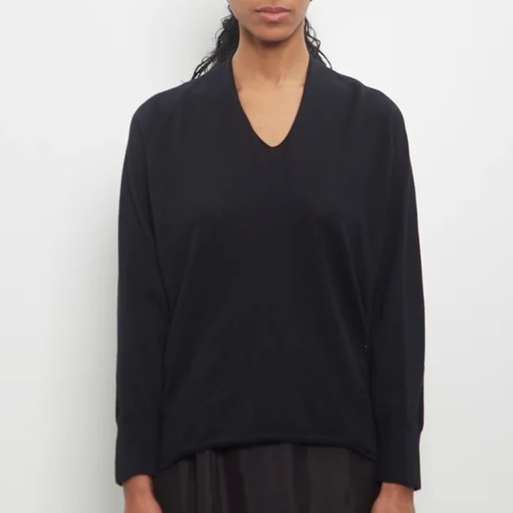 Pas de Calais Cotton Wool V Neck Knit Sweater 36